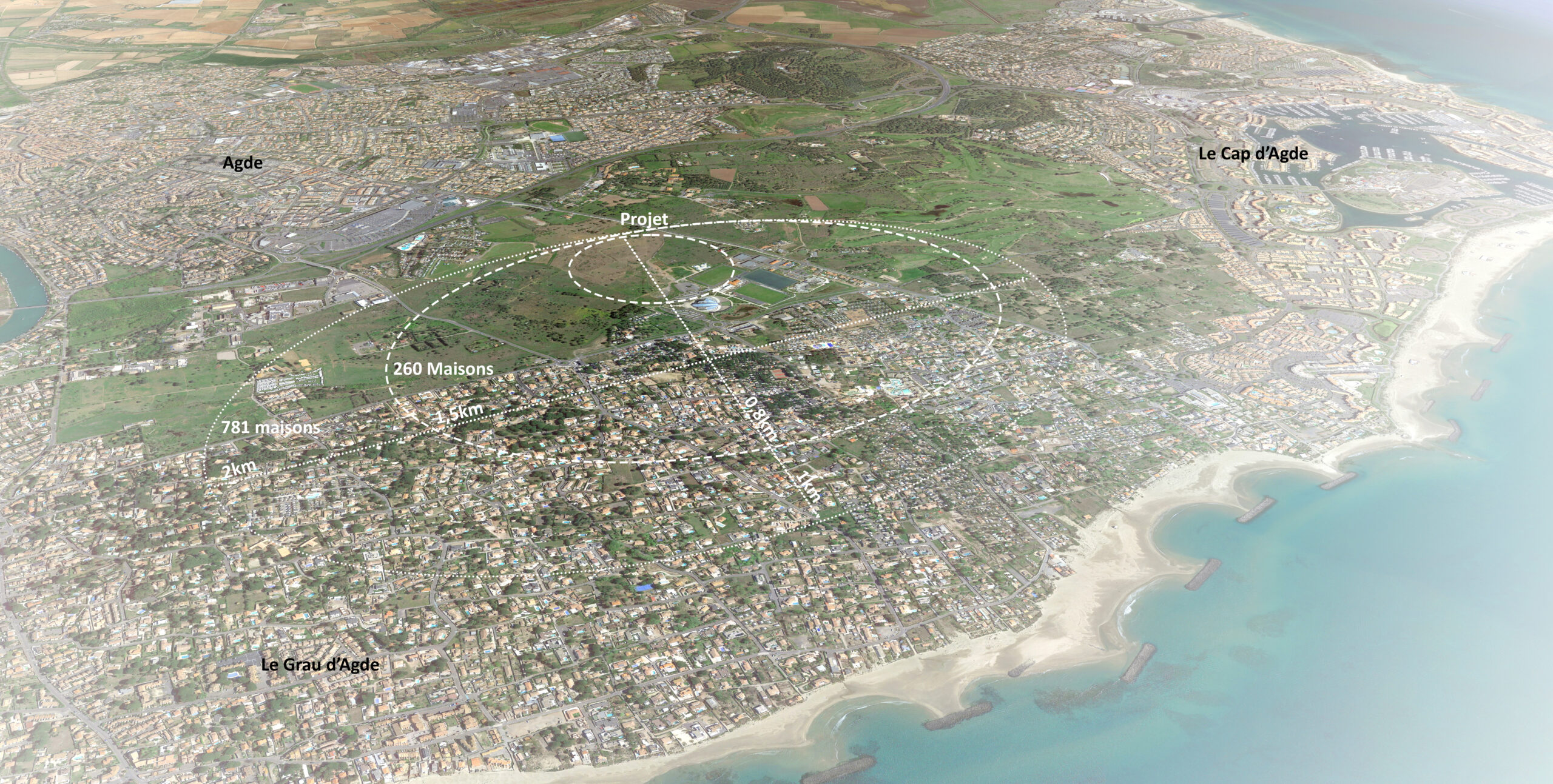 Localisation du centre équestre