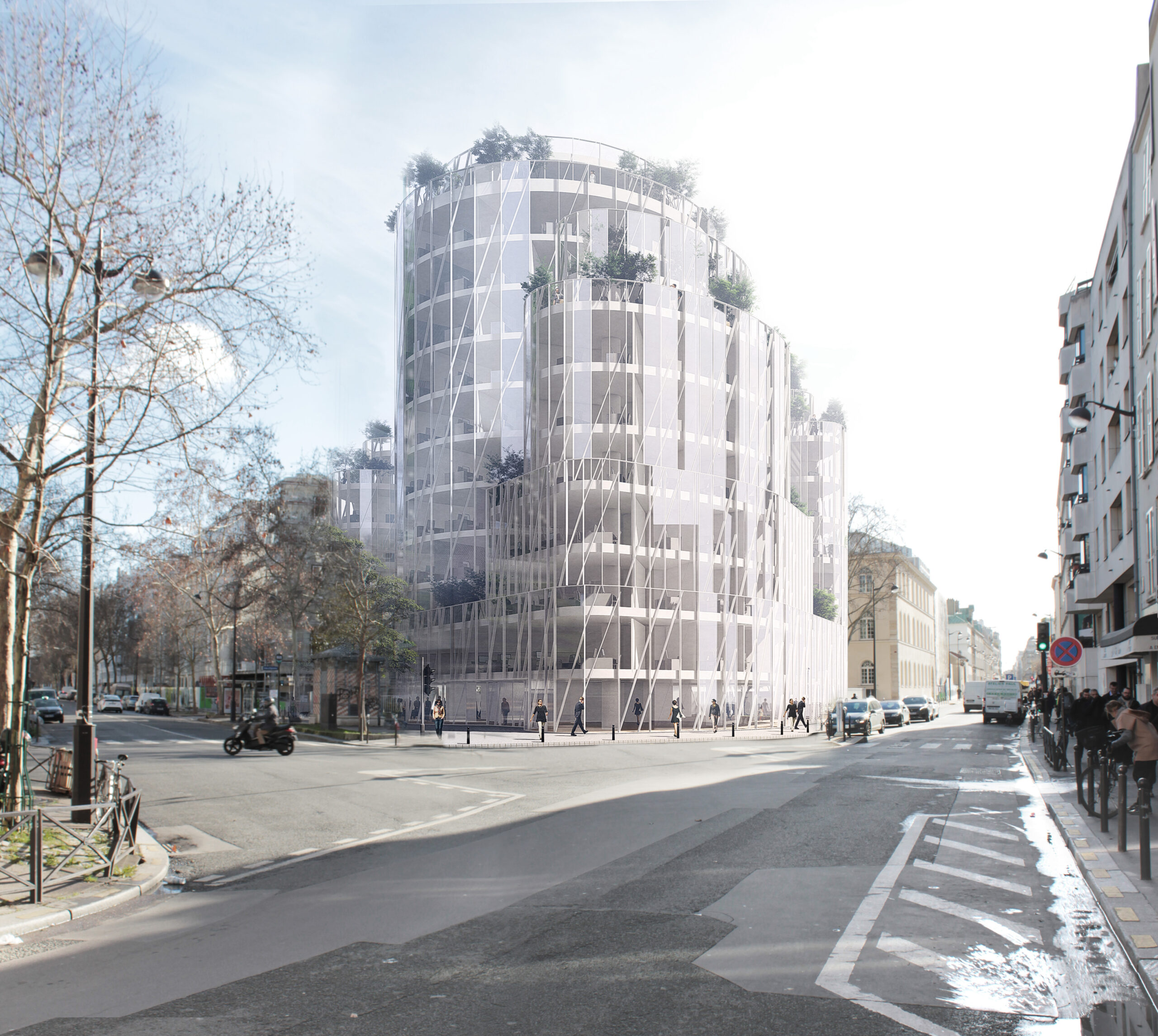 EXTENSION DE  LA TOUR DE L’OFFICE NATIONAL DES FORETS